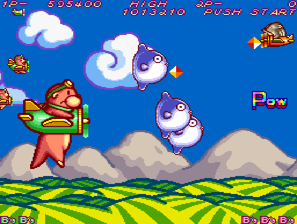 Hacha Mecha Fighter (19th Sep. 1991) Screenthot 2